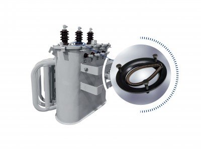 Kit Flange Isolador AT - P/ transformador distribui��o