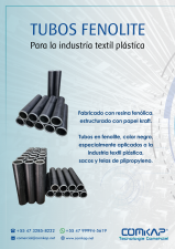 Tubos Fenolite para la Industria Textil Pl�stica