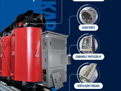 Ventila��o For�ada  para Transformadores a Seco