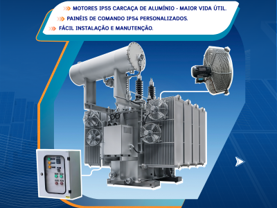 Ventila��o For�ada Transformadores a �leo